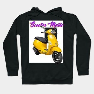 YELLOW COLOR SCOOTER MATIC Hoodie